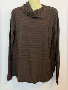 Michael Stars Sigourney Generous Fit Cowl Neck Top in Java